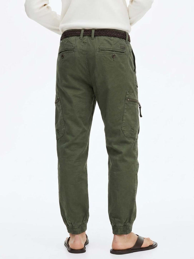 Men's Premium Slim Fit Multi-Pocket Cargo