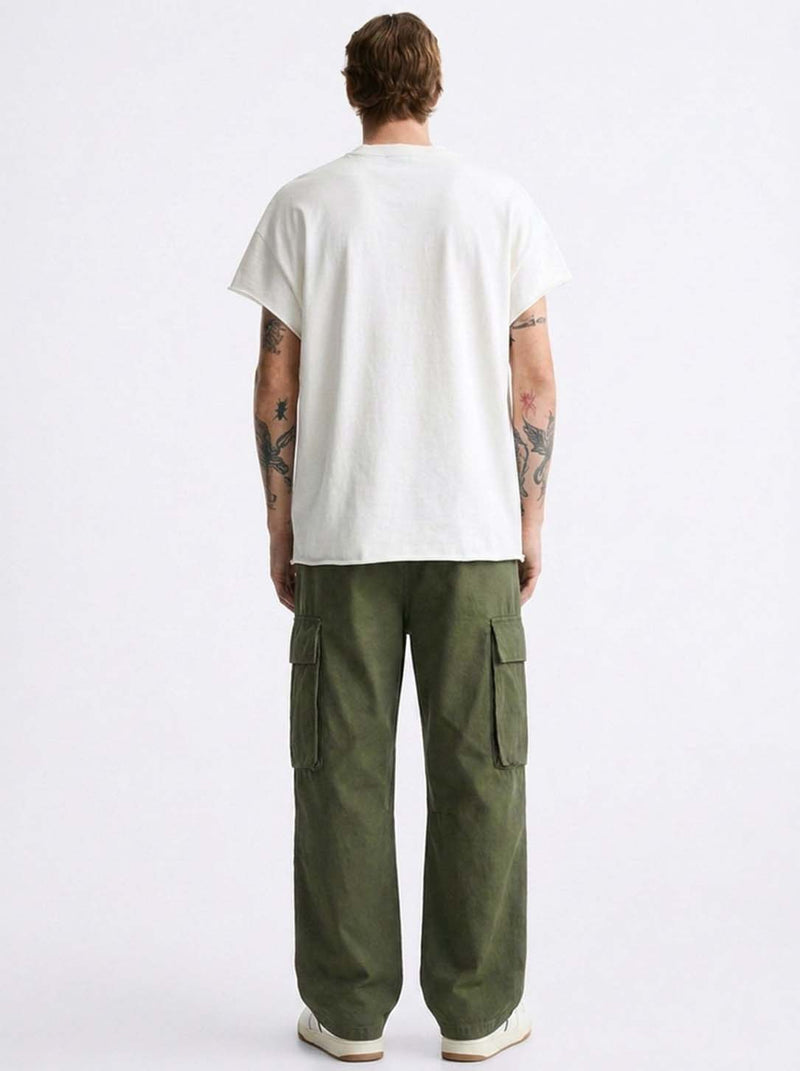 Men's Premium Relaxed Fit Cargo Pants with Multi-Pocket Design