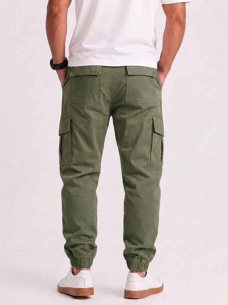 Men's Premium Relaxed Fit Urban Cargo Jogger Pants