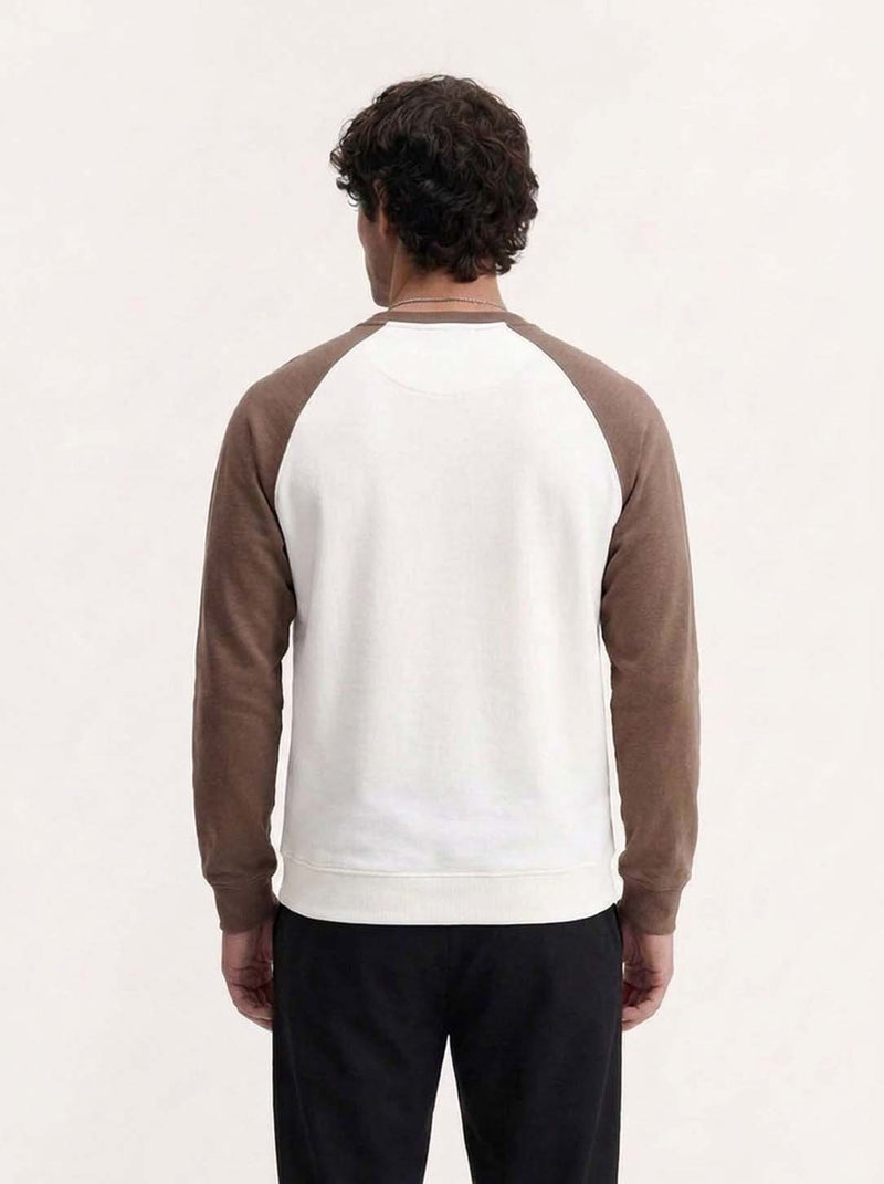 Men's Premium Color block Full Sleeve Round Neck T-shirt