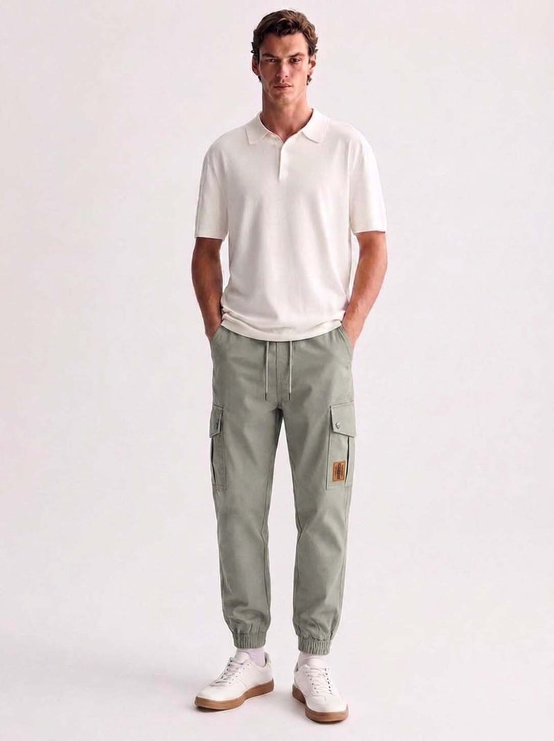 Men's Premium Relaxed Fit Urban Cargo Jogger Pants