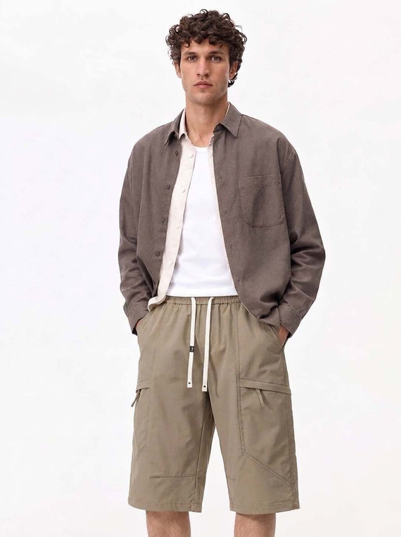 Men's Premium Relaxed Fit Utility Shorts