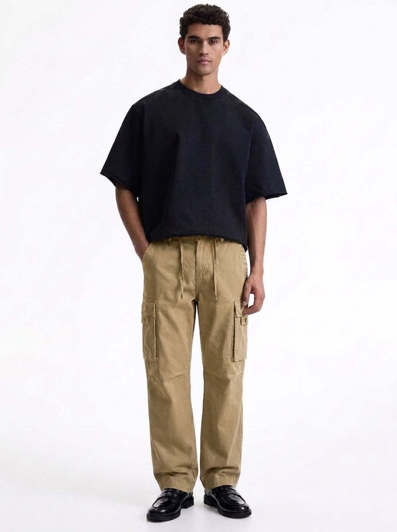 Men's Premium Regular Fit with Multiple Utility Pockets Cargo Pants