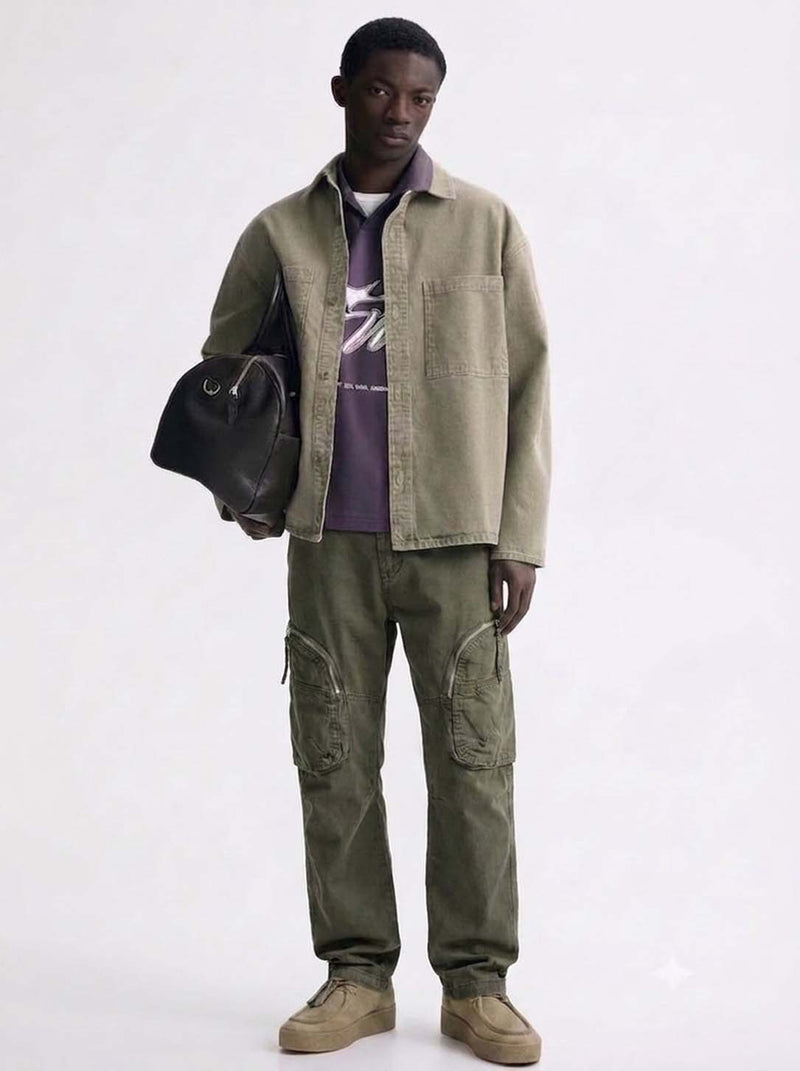 Men's Premium Zipper Pocket Stylish Cargo Pants