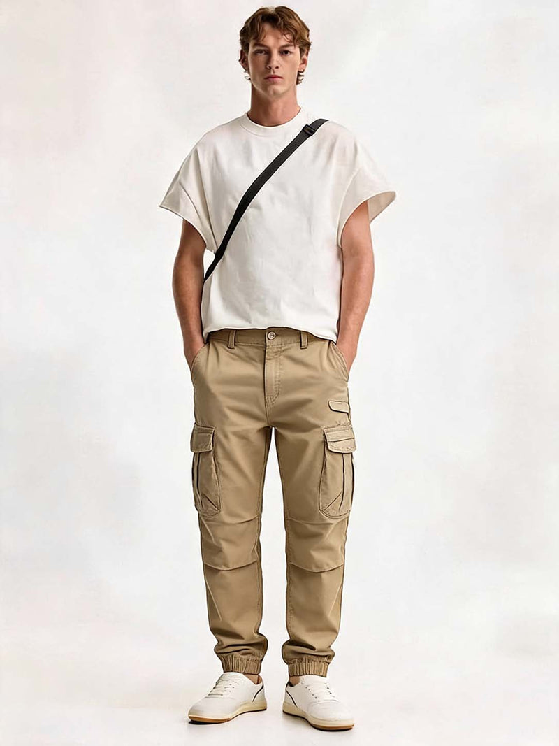 Men's Premium Utility with Cuffed Hems Cargo Pants