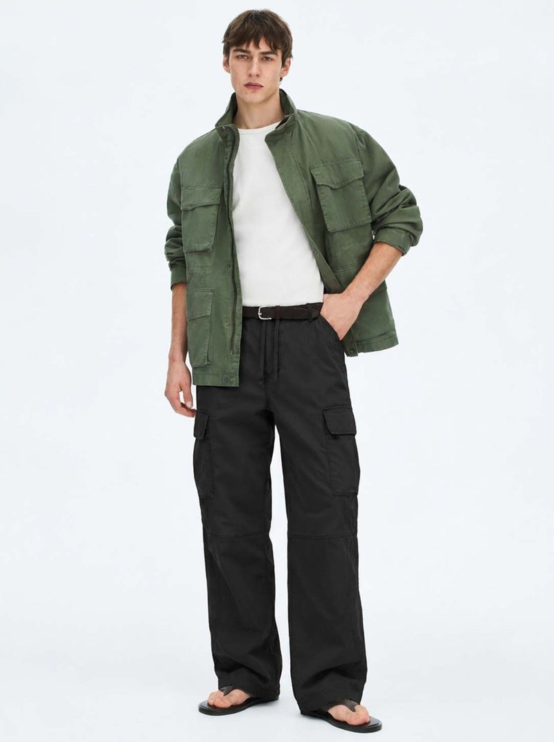 Men's Premium Relaxed-Fit Cargo Pants