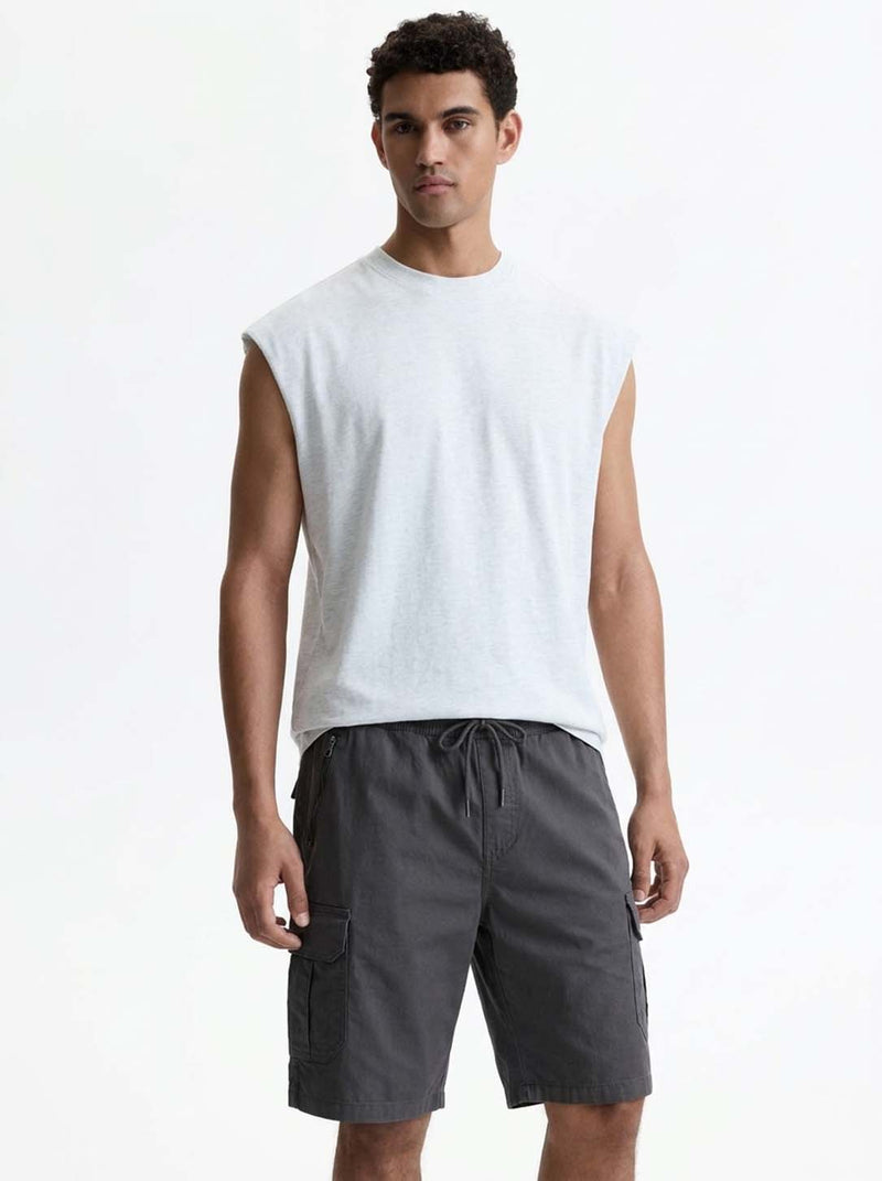 Men's Premium Drawstring Elasticated Solid Regular Fit Shorts