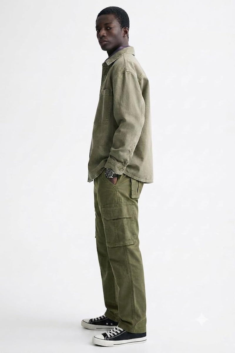Men's Premium Modern Urban Streetwear Cargo Joggers
