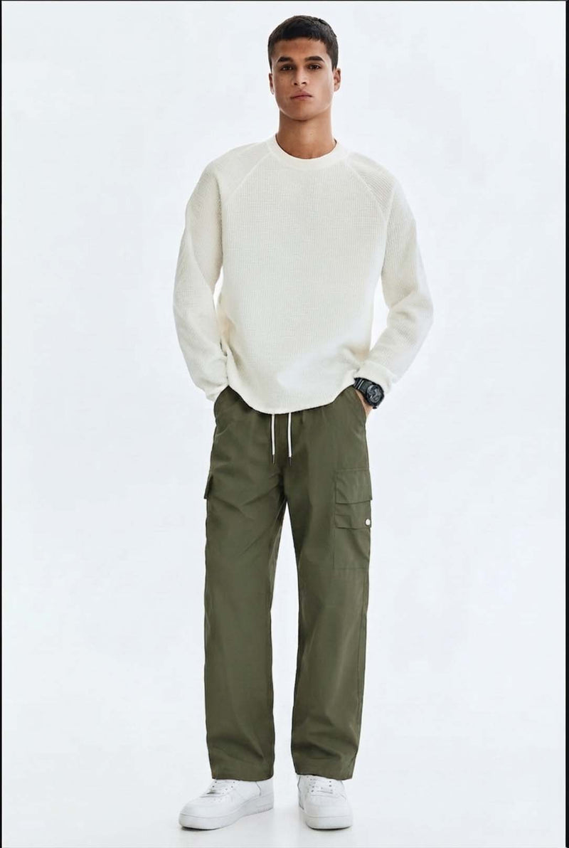Men’s Premium Casual Relaxed-Fit Cargo