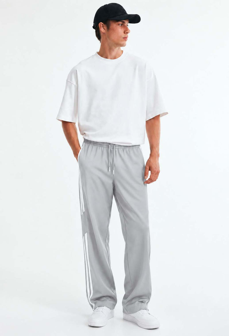 Men's Premium Regular Fit Side-Striped Track Pants
