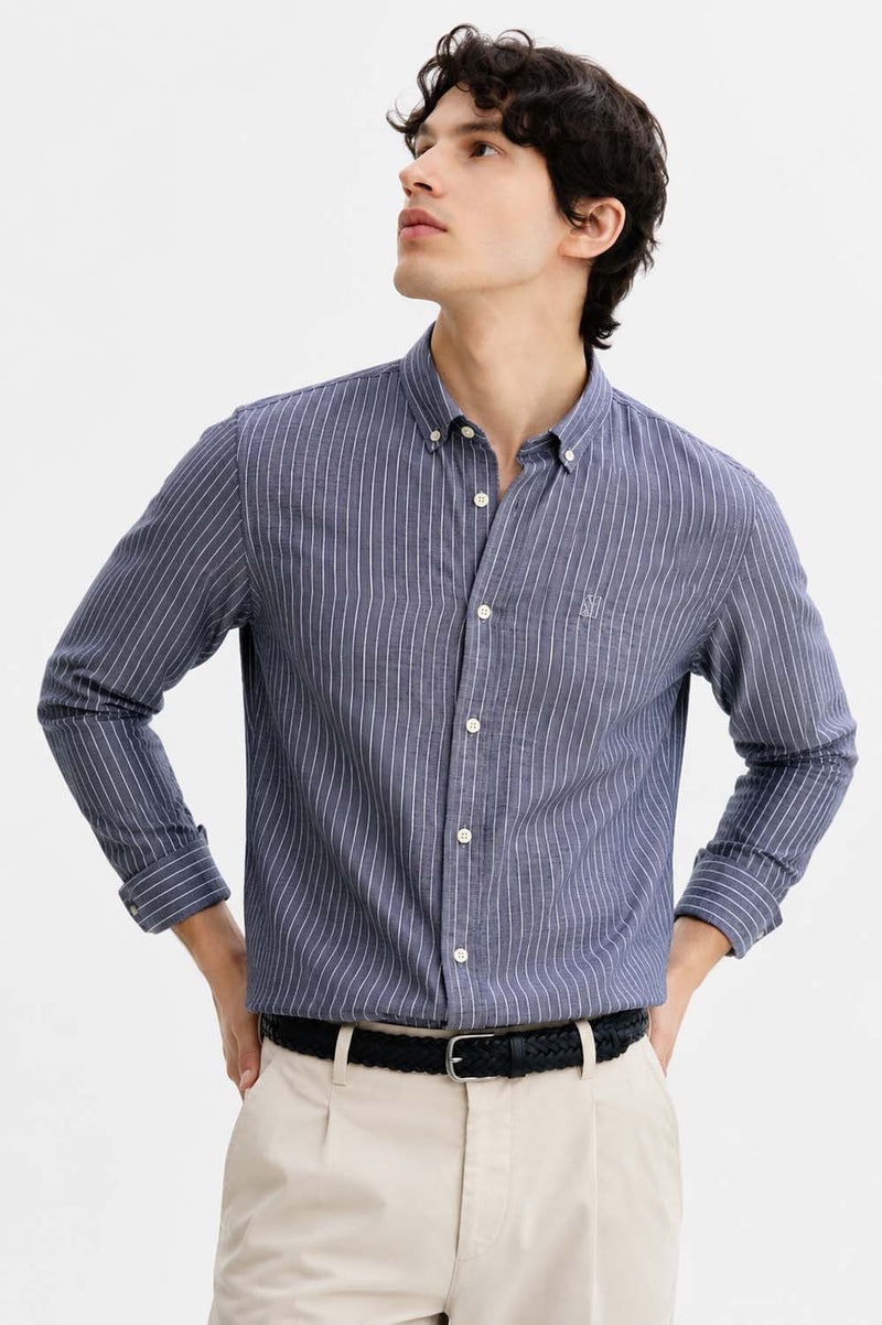Men's Premium Cotton Linen Casual Shirt
