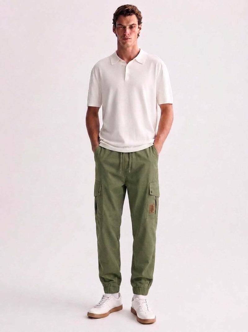Men's Premium Relaxed Fit Urban Cargo Jogger Pants