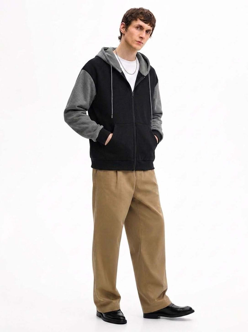 Men’s Premium Casual Full Sleeve Hooded Zip-Up Jacket