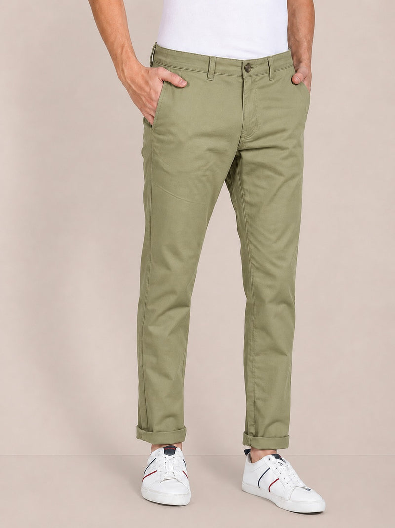 Men’s Classic Chino Trousers – Comfortable Regular-Fit Casual Pants