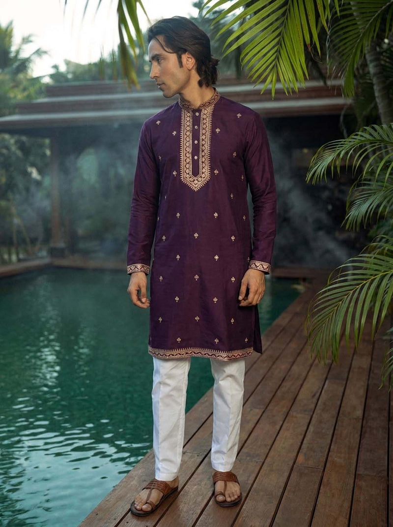 Men’s Embroidered Premium Ethnic Wear Kurta