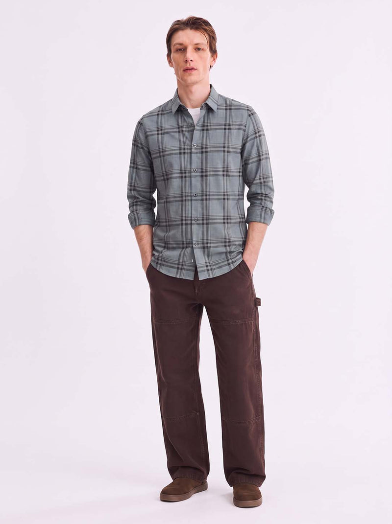 Men’s Premium Plaid Checked Casual Shirt