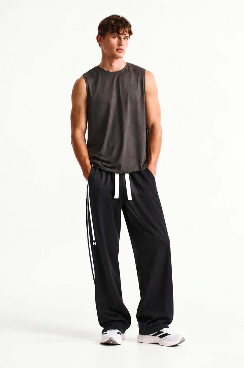 Men's Premium Regular Double Side-Striped Cuffed track pant