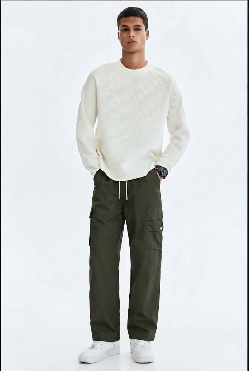 Men’s Premium Casual Relaxed-Fit Cargo
