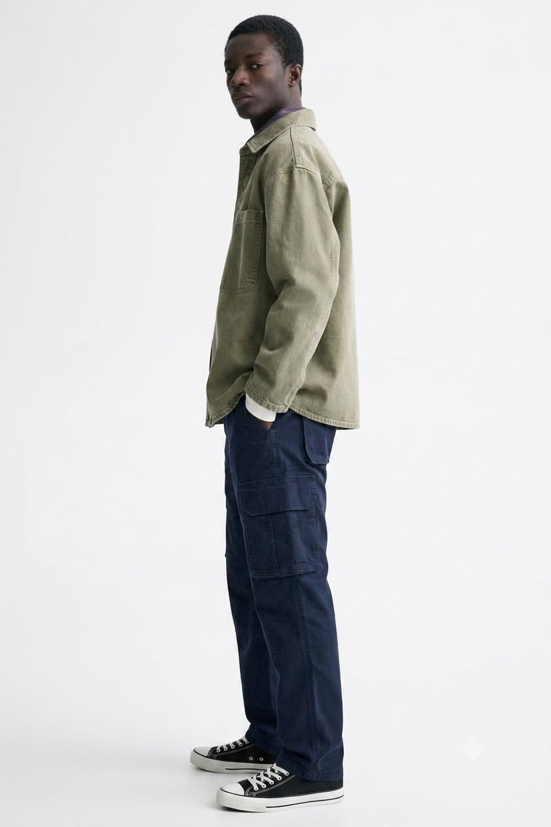 Men's Premium Modern Urban Streetwear Cargo Joggers