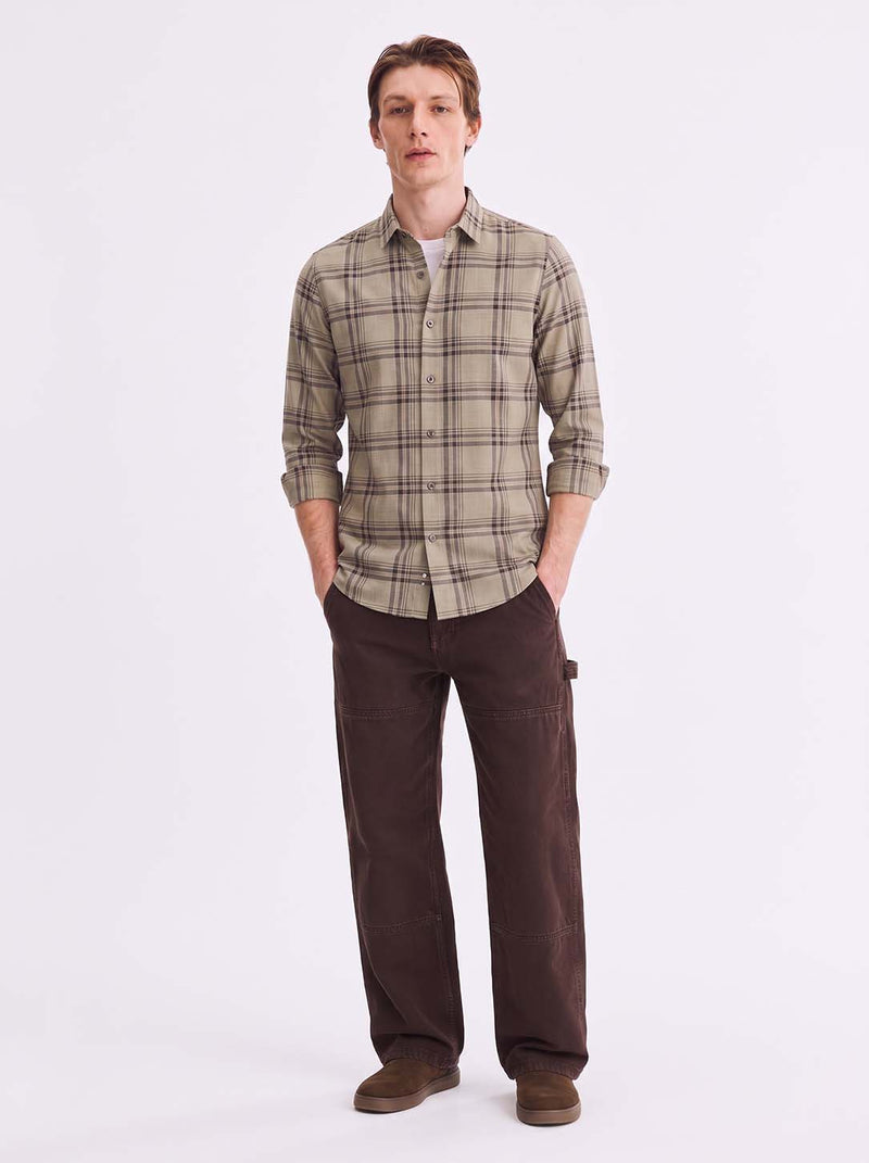 Men’s Premium Plaid Checked Casual Shirt