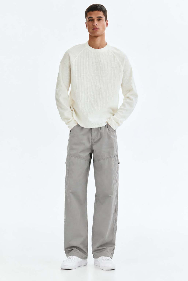 Men's Premium Straight Leg Elastic Waist Cargo