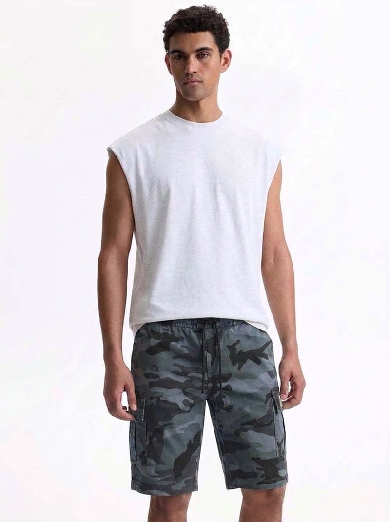 Men's Premium Military Style Camouflage Casual Shorts