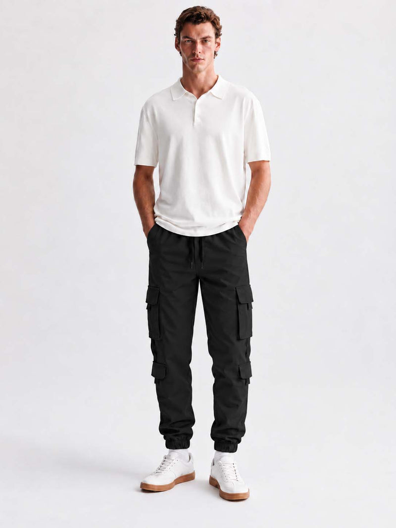 Men's Premium Multi-Pocket Jogger Track Pant