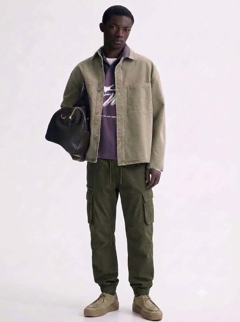 Men's Premium Slim Fit Casual Cargo Pants