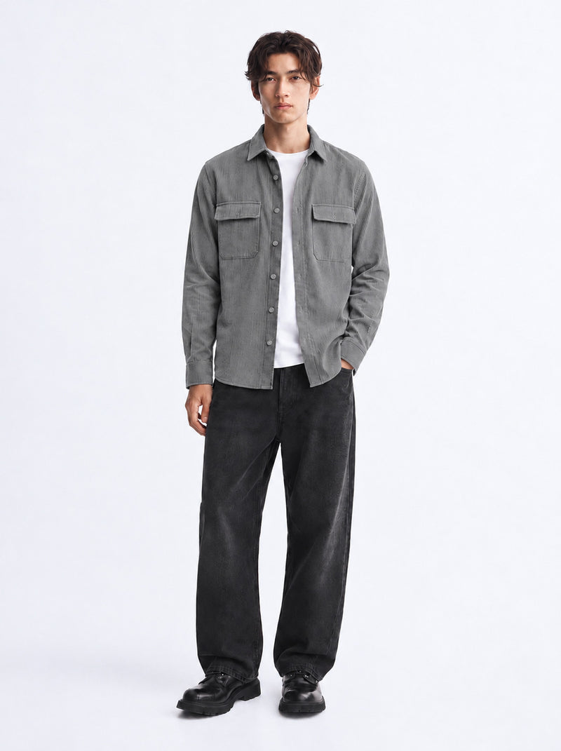 Men’s Premium Regular Fit Long-Sleeve Shirt