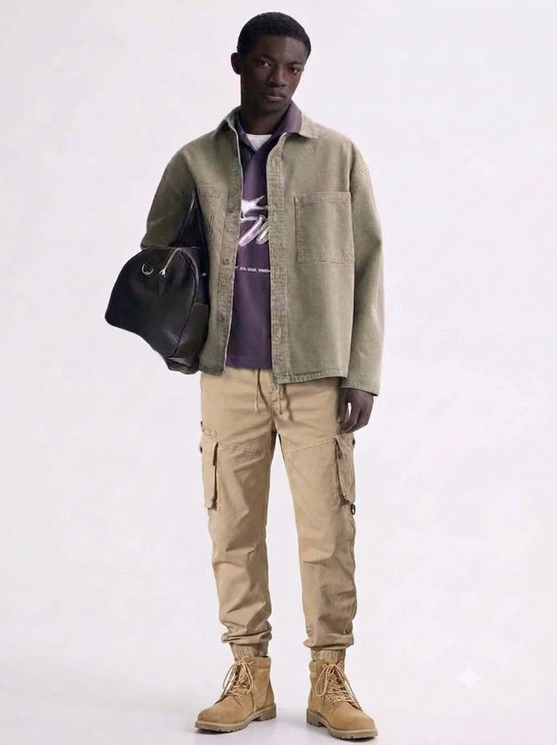 Men's Premium Slim Fit Casual Cargo Pants