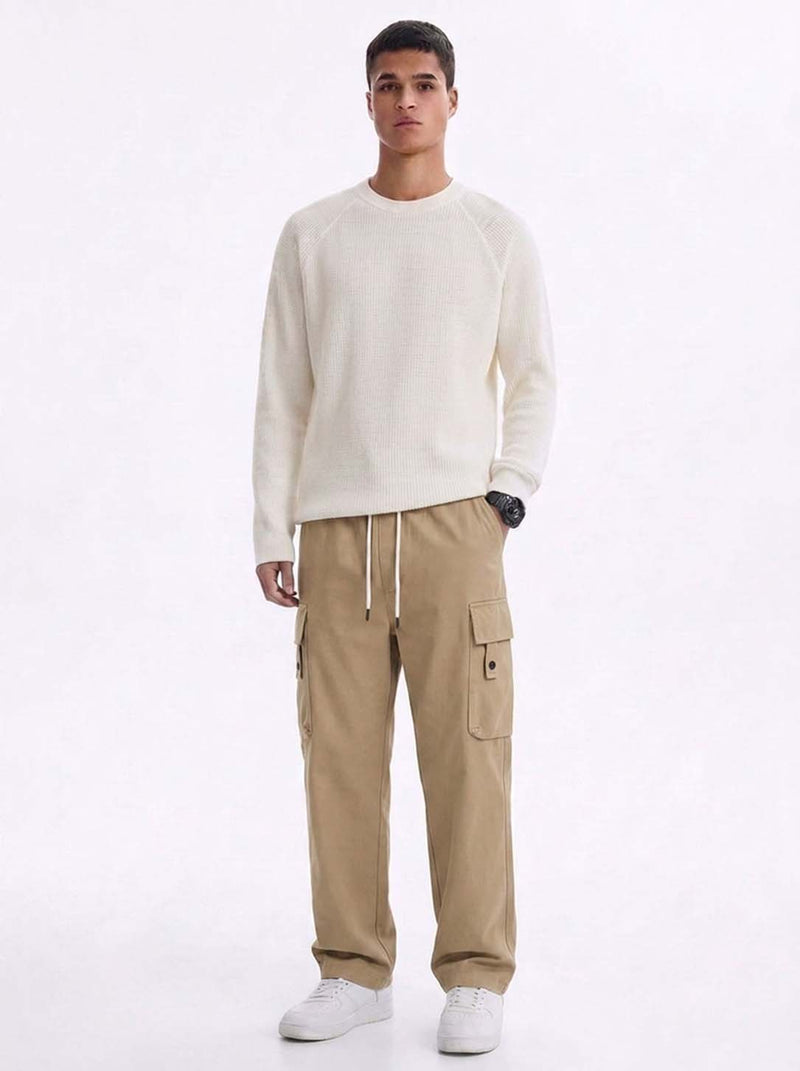 Men’s Premium Relaxed Fit Multi-Pocket Cargo Pants