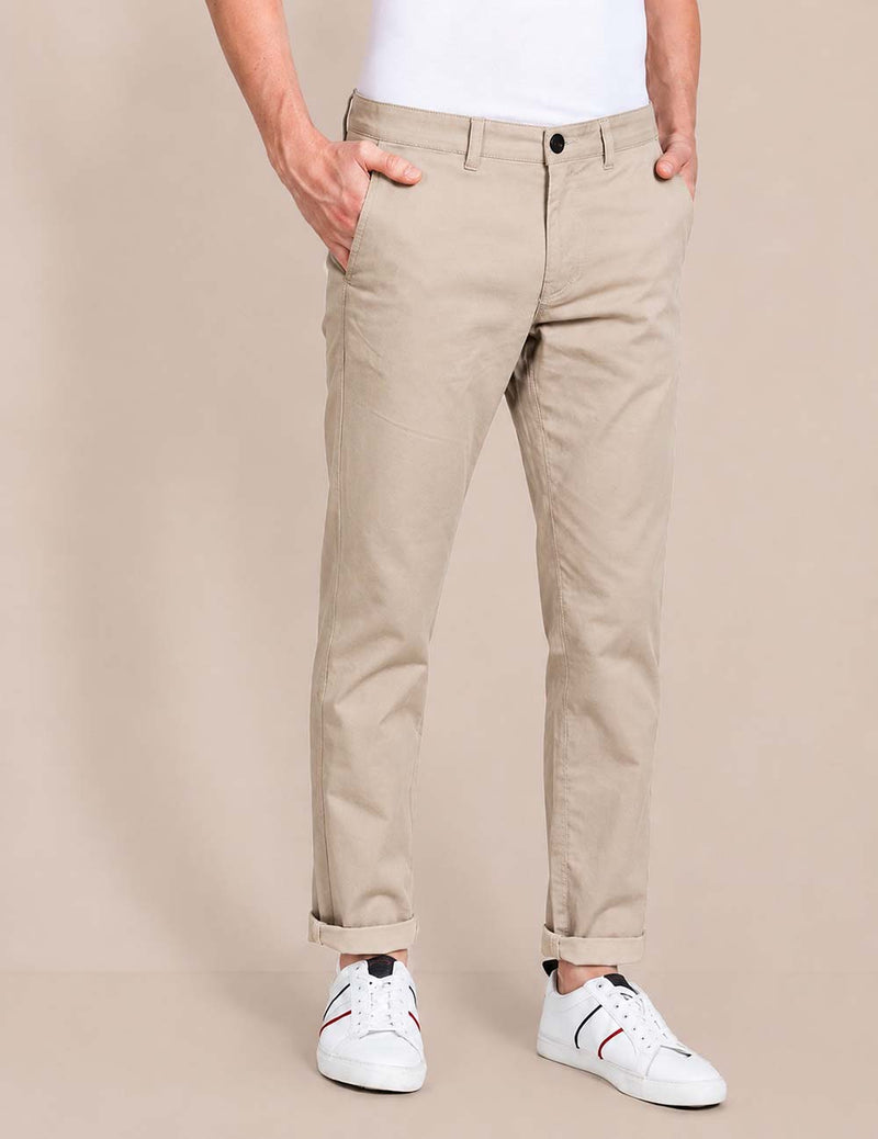Men’s Classic Chino Trousers – Comfortable Regular-Fit Casual Pants