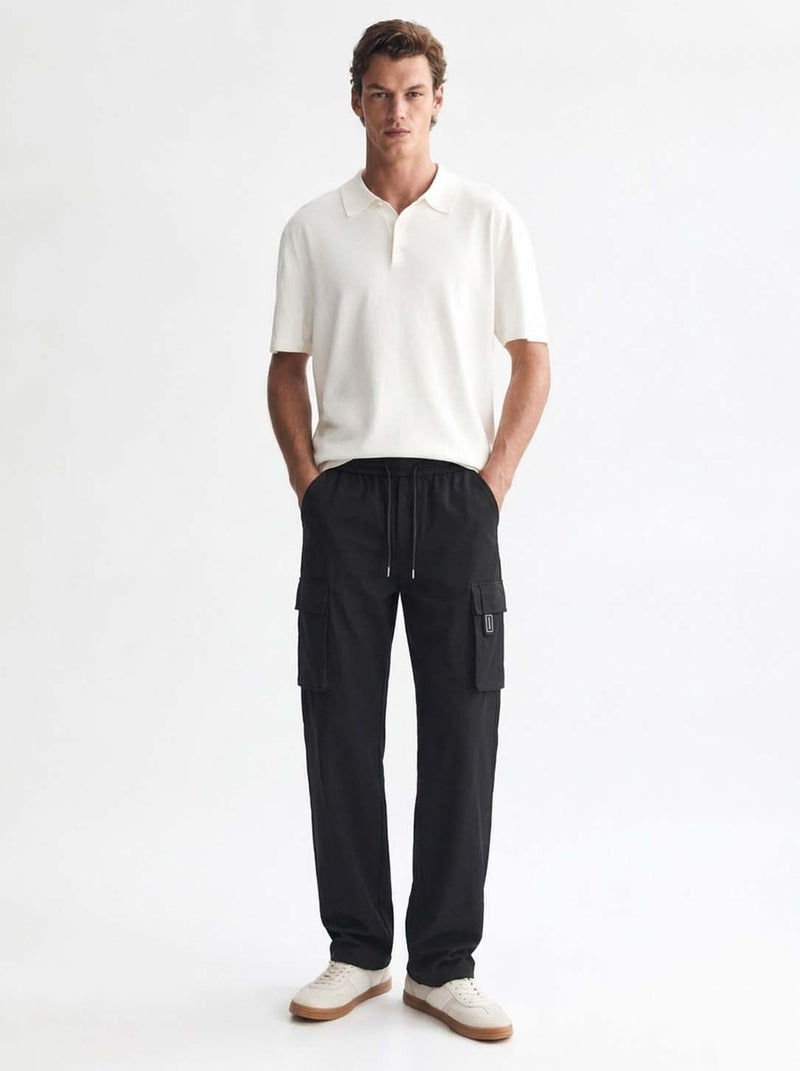 Men's Premium Straight-Fit Regular Cargo Pants