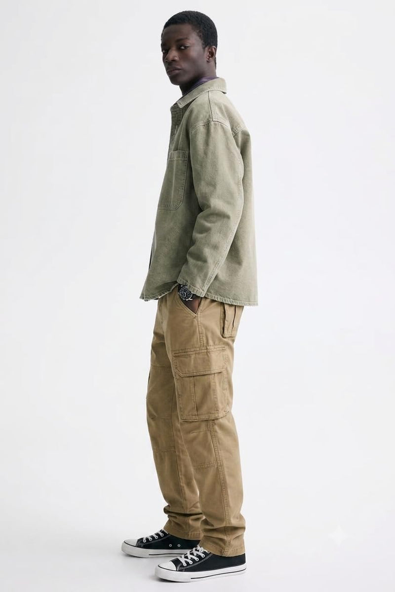 Men's Premium Modern Urban Streetwear Cargo Joggers