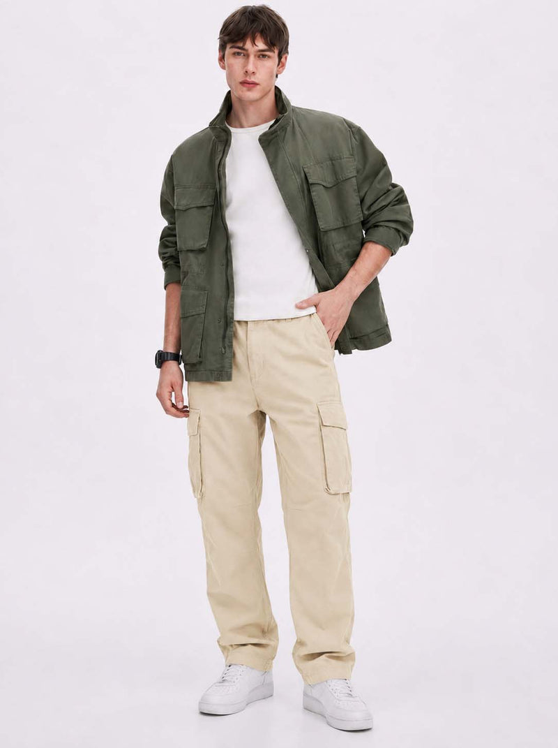 Men’s Premium Relaxed Fit Cargo Pants