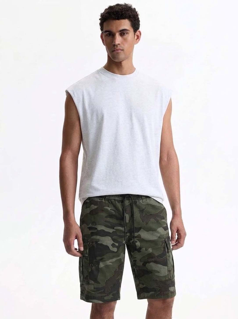 Men's Premium Military Style Camouflage Casual Shorts