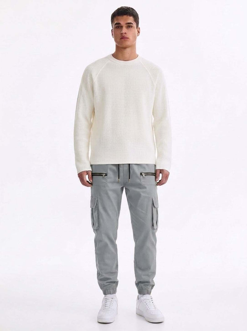 Men's Premium relaxed Fit Zippered Cargo Joggers