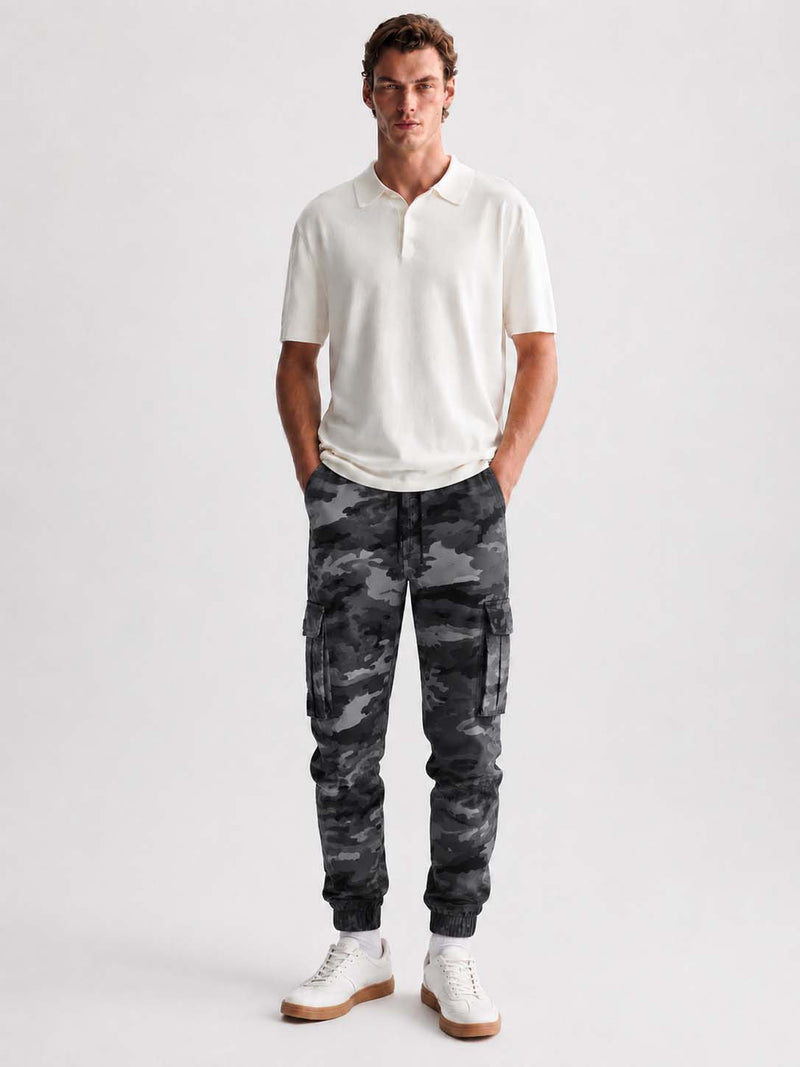 Men’s Premium Camouflage Cargo Jogger Pants