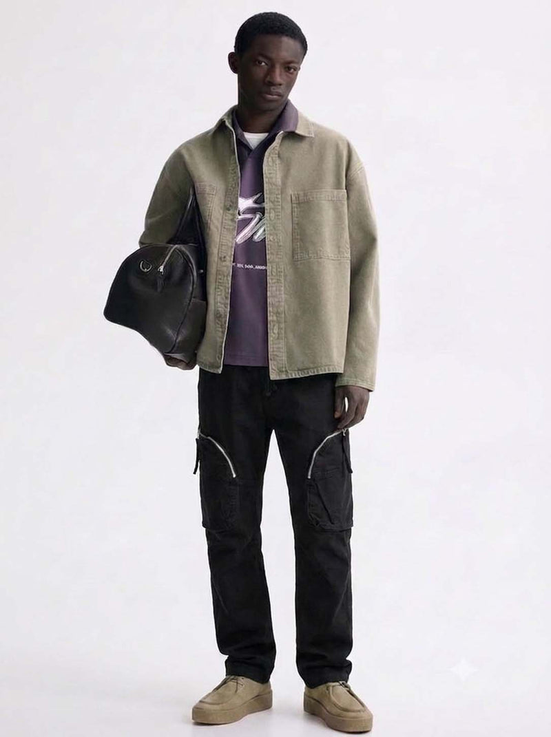 Men's Premium Zipper Pocket Stylish Cargo Pants