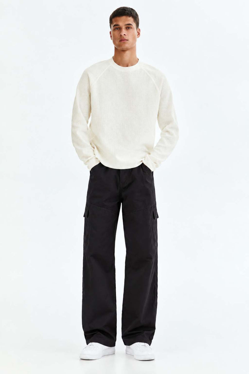 Men's Premium Straight Leg Elastic Waist Cargo
