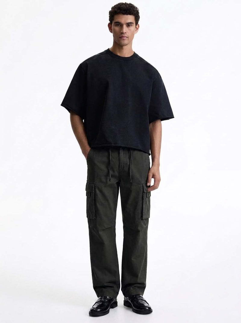 Men's Premium Regular Fit with Multiple Utility Pockets Cargo Pants