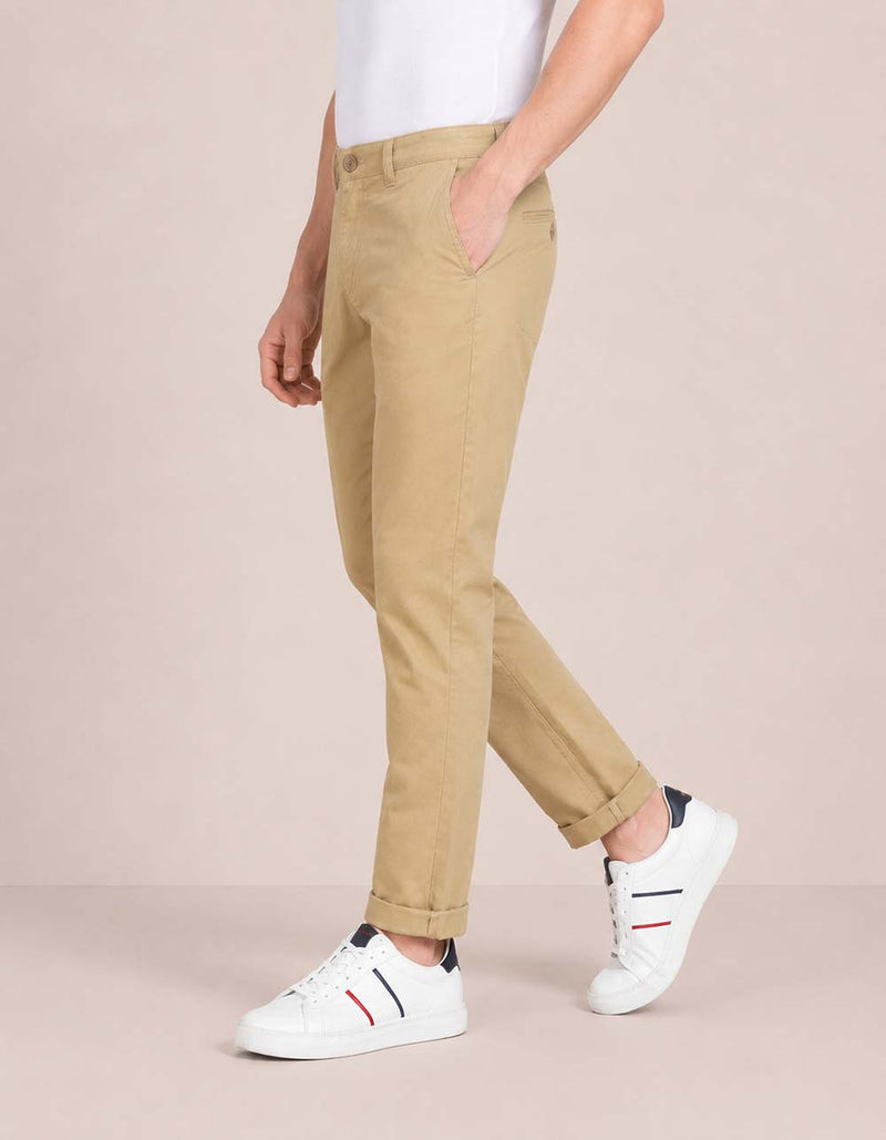 Men’s Classic Chino Trousers – Comfortable Regular-Fit Casual Pants