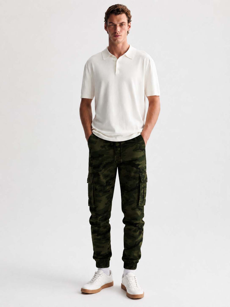 Men’s Premium Camouflage Cargo Jogger Pants
