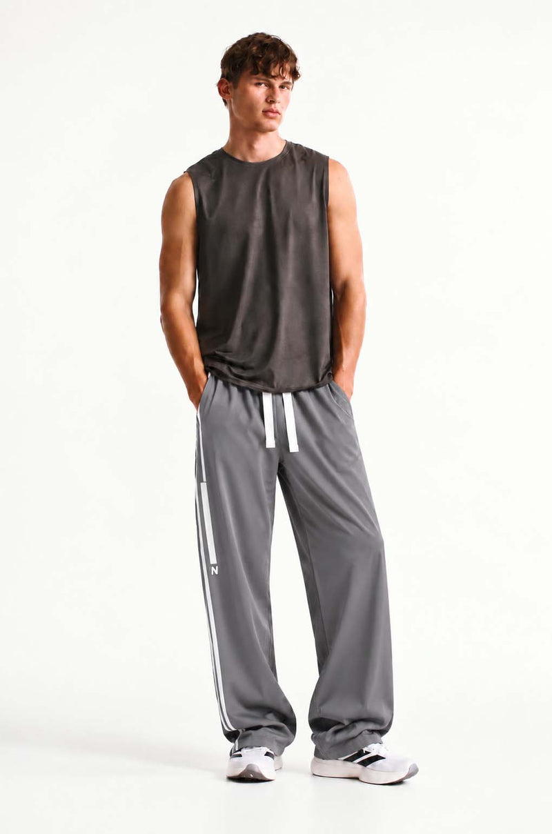 Men's Premium Regular Double Side-Striped Cuffed track pant