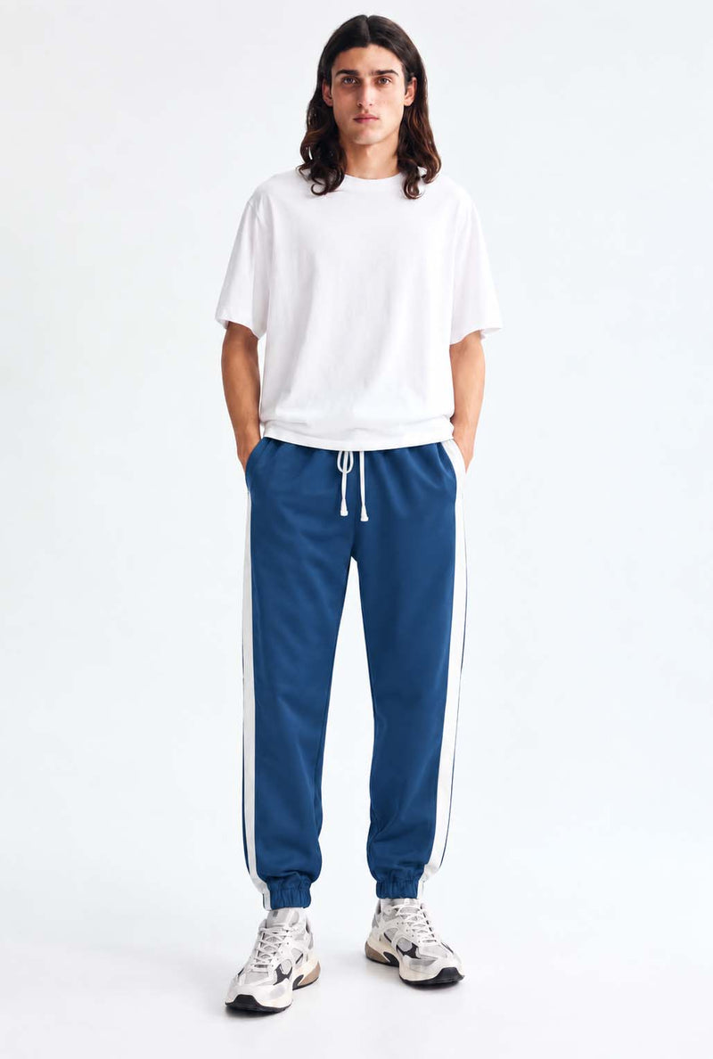 Men's Premium Regular Fit Side-Striped Track pant