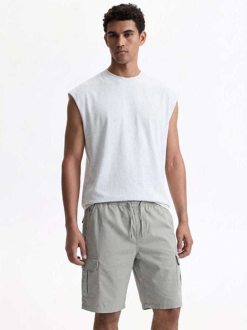 Men's Premium Drawstring Elasticated Solid Regular Fit Shorts