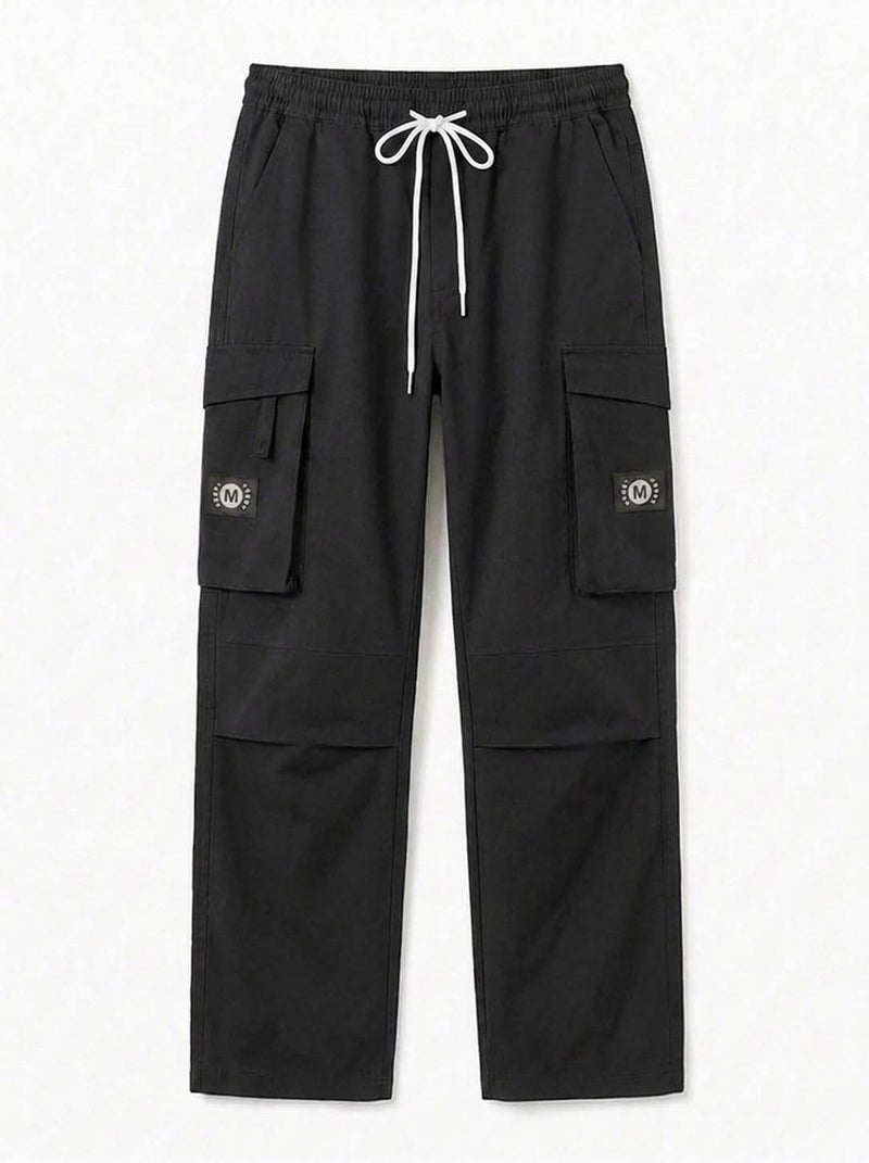 Men’s Premium Casual Relaxed Fit Utility Cargo Pants