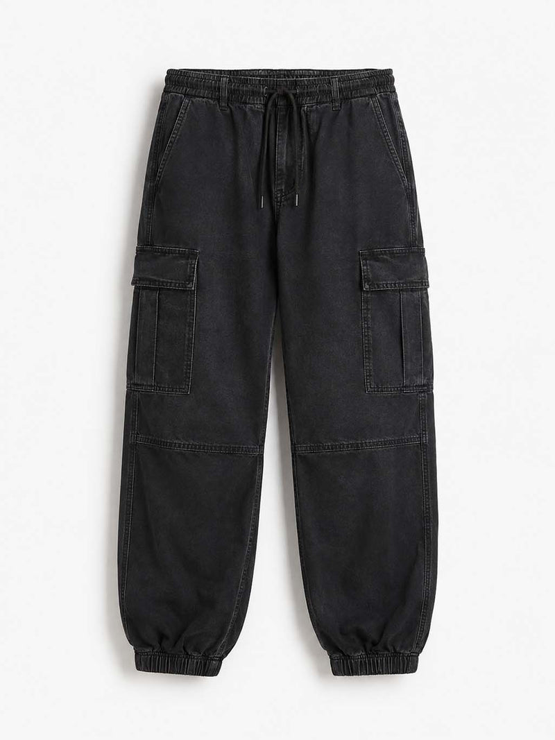 Men's Premium Relaxed-Fit Cargo Joggers