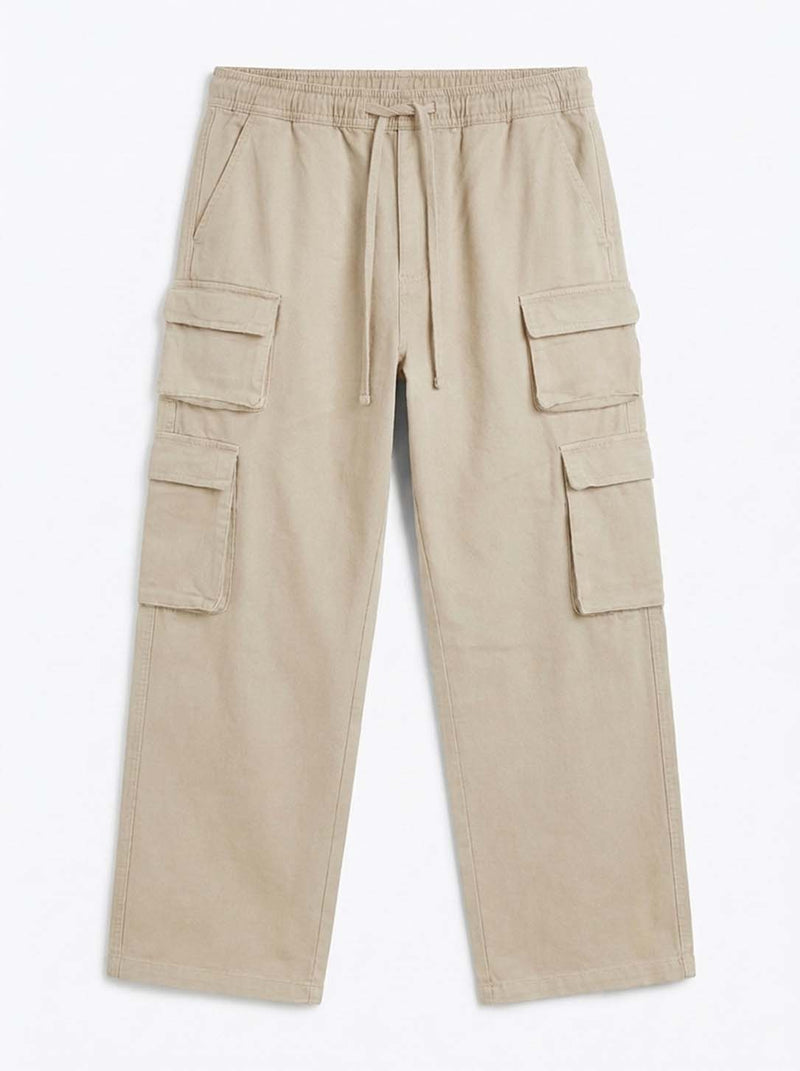 Men's Premium Regular Fit Multi-Pocket Design Cargo Pants