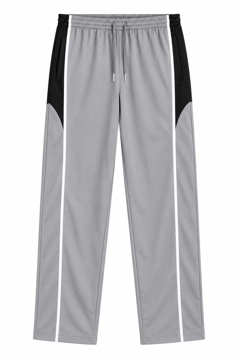 Men's Premium Piping Curved-Panel Track Pants